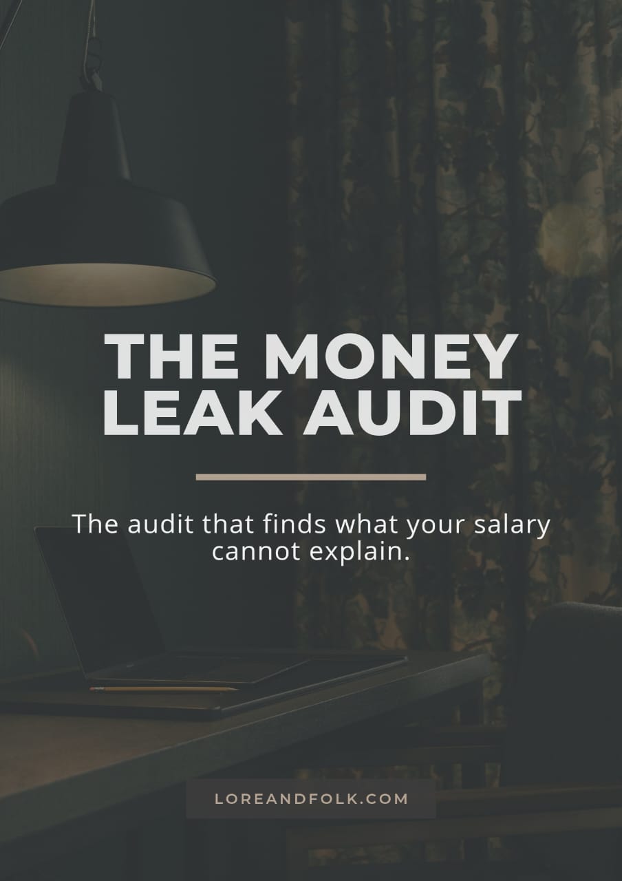 The Money Leak Audit